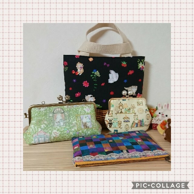 franche lippee(フランシュリッペ)のいとるびさまオーダーとおまとめページ♪4点 ハンドメイドのファッション小物(ポーチ)の商品写真