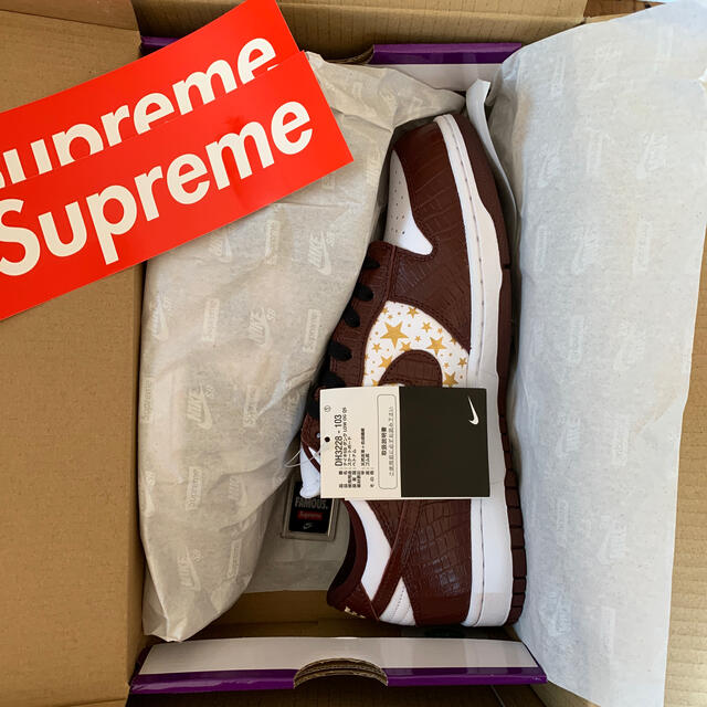 Supreme Nike SB Dunk Low 27 Brown