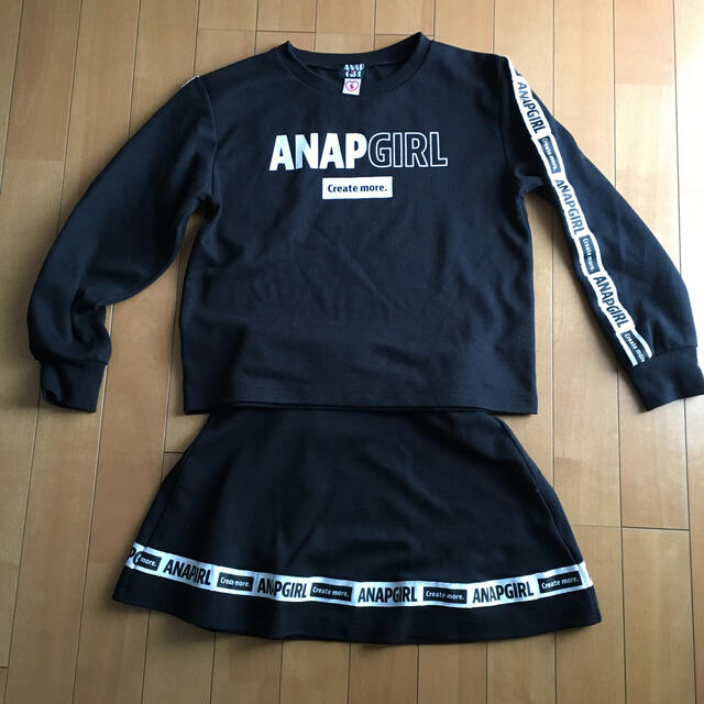 ANAP(アナップ)のANAP girl セットアップ　150 キッズ/ベビー/マタニティのキッズ服女の子用(90cm~)(その他)の商品写真