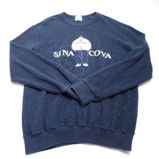 シナコバ(SINACOVA)の■SINACOVA　トレーナー　紺　メンズ　L(その他)