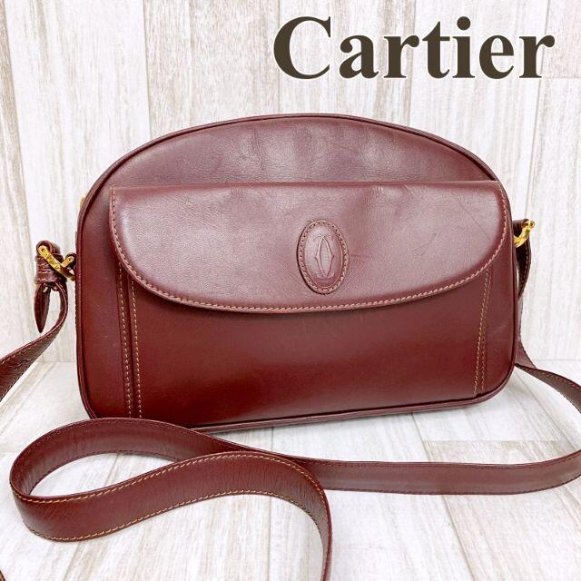 3000円以上→200円引きCartier  カルティエ　ヴィンテージ　ショルダーバッグ　マスト