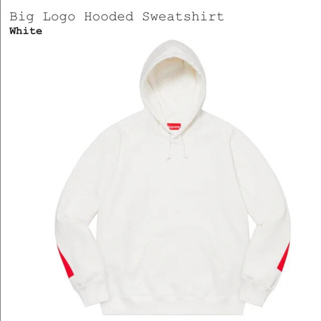 Supreme(シュプリーム)のSupreme Big Logo Hooded Sweatshirt メンズのトップス(パーカー)の商品写真