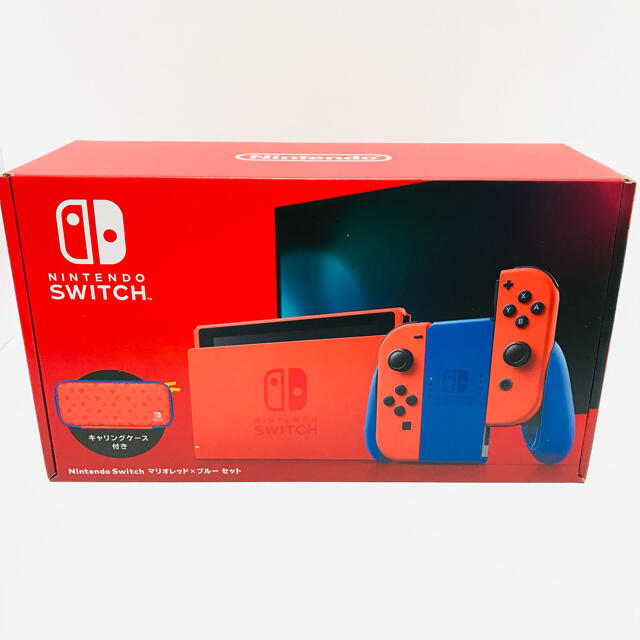 Nintendo Switch マリオレッド×ブルー セット家庭用ゲーム機本体