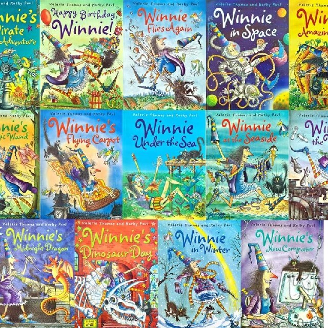 [新品。海外購入]14冊セットMp3 Winnie the Witch | フリマアプリ ラクマ