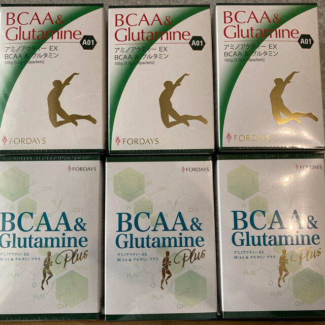 公式の店舗 お値下げ‼️フォーデイズ　BCAA&グルタミンプラス3箱BCAA&グルタミン3箱 アミノ酸