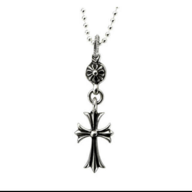 Chrome Hearts(クロムハーツ)の✨SALE✨クロムハーツ 1 ボール タイニー CH クロス チャーム メンズのアクセサリー(ネックレス)の商品写真