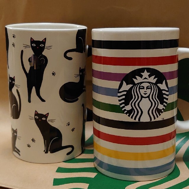 STARBUCKS × ケイト・スペード マグカップ キャット 限定マグカップ