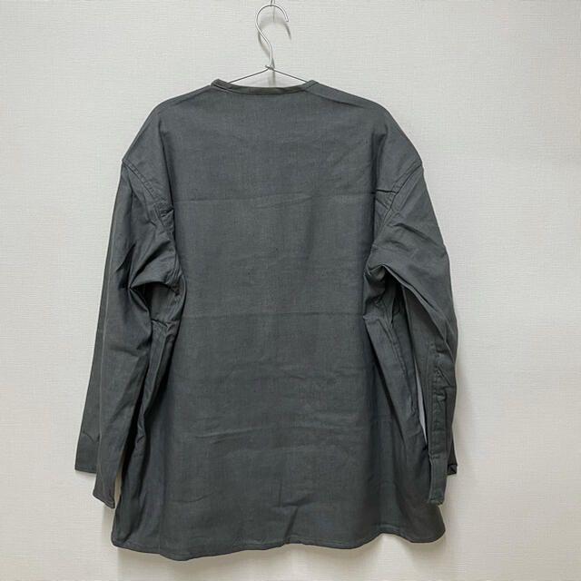 1LDK SELECT(ワンエルディーケーセレクト)のデッド ロシア軍 スリーピングシャツ オリーブグレー 54-4 m47 m-47 メンズのトップス(Tシャツ/カットソー(七分/長袖))の商品写真