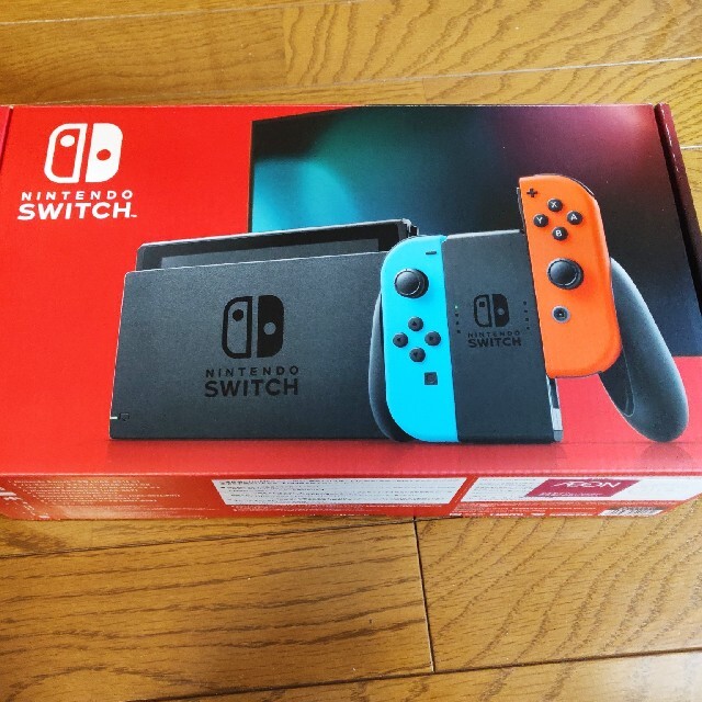 準新品★任天堂「switch 本体」新型、保障印あり★