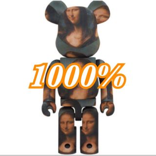 メディコムトイ(MEDICOM TOY)のBE@RBRICK Mona Lisa 1000%  モナリザ　ベアブリック(その他)