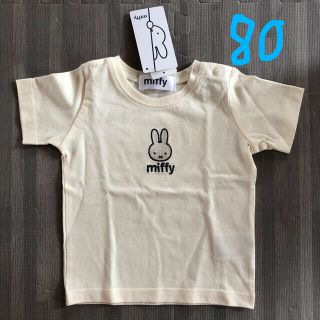 ミッフィー  刺繍Tシャツ80(Ｔシャツ)