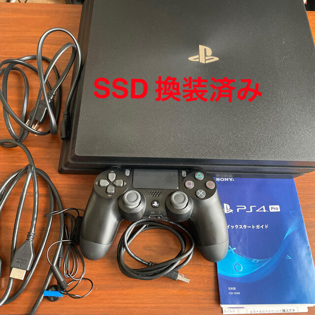 SSD 1TB換装済み　SONY PlayStation4 Pro 本体