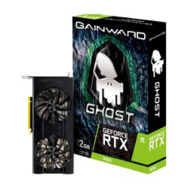 360GBsバスA Gainward RTX3060 GHOST 12G  新品未開封