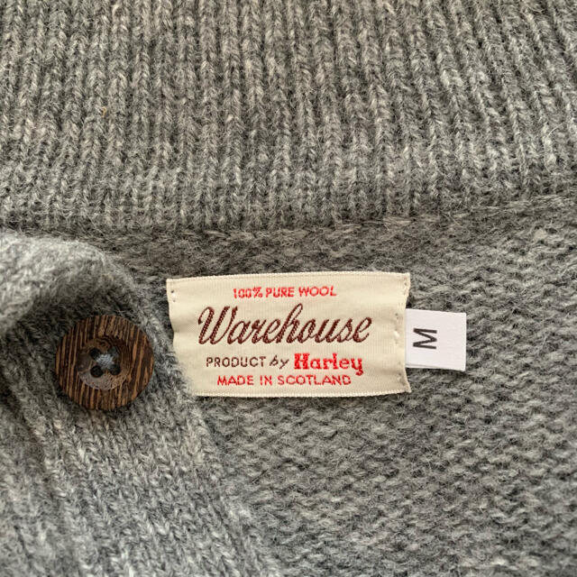 値下げ!WAREHOUSE×HARLEY OF SCOTLAND カーディガン セールOFF OF HARLEY SCOTLAND×WAREHOUSE セーター ニット ニット/セーター