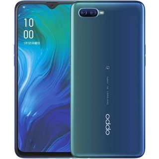 オッポ(OPPO)の新品未開封 OPPO RENO A ブルー(スマートフォン本体)