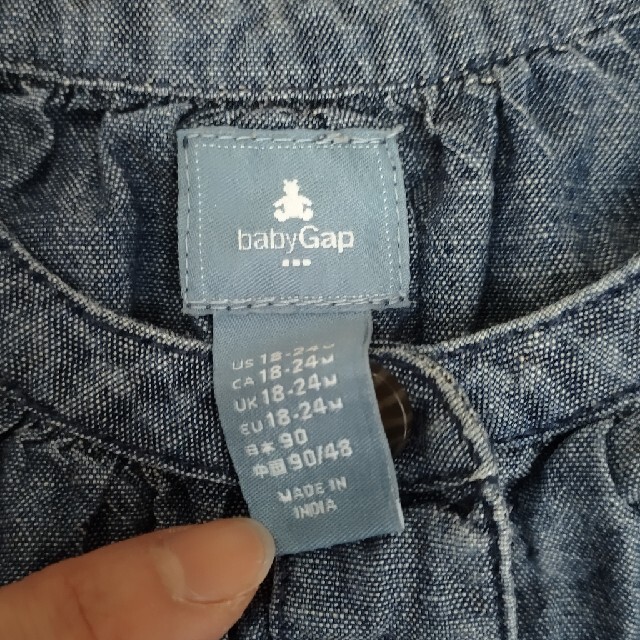 babyGAP(ベビーギャップ)のbabyGap ベビー ワンピース キッズ/ベビー/マタニティのキッズ服女の子用(90cm~)(ワンピース)の商品写真