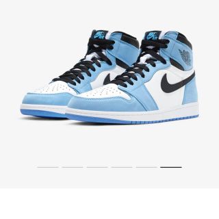 ナイキ(NIKE)のNIKE AIR JORDAN 1 UNIVERSITY BLUE 26.5(スニーカー)