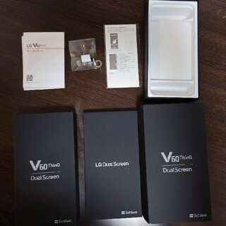 エルジーエレクトロニクス(LG Electronics)のLG V60 ThinQ ソフトバンク(スマートフォン本体)