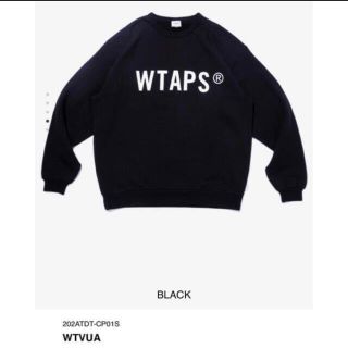 ダブルタップス(W)taps)の2020AW XL WTAPS WTVUA 202ATDT-CP01S BLK (スウェット)