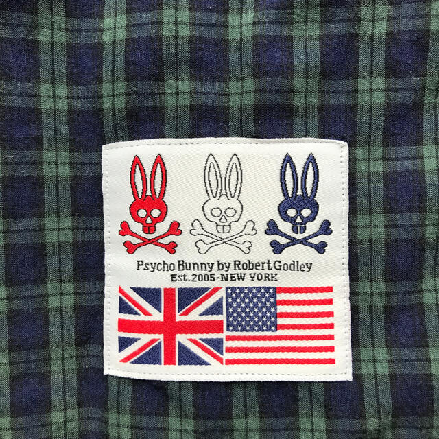 BARNEYS NEW YORK(バーニーズニューヨーク)のPsycho Bunny チェックシャツ XL メンズのトップス(シャツ)の商品写真