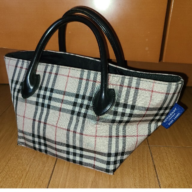 BURBERRY BLUE LABEL(バーバリーブルーレーベル)の(BURBERRY)BLUELABEL 手提げトートバック レディースのバッグ(トートバッグ)の商品写真