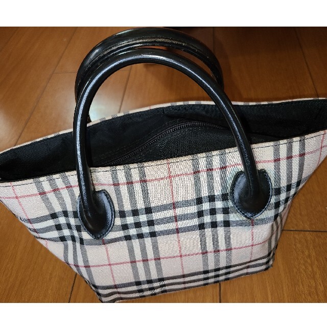 BURBERRY BLUE LABEL(バーバリーブルーレーベル)の(BURBERRY)BLUELABEL 手提げトートバック レディースのバッグ(トートバッグ)の商品写真