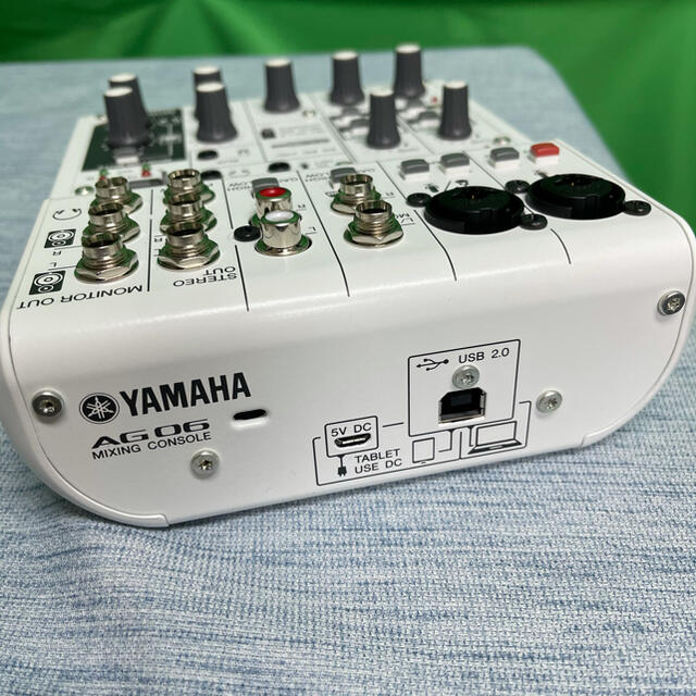 YAMAHA AG06 ウェブキャスティング ミキサー YAMAHA AG06 ウェブキャスティング ミキサー
