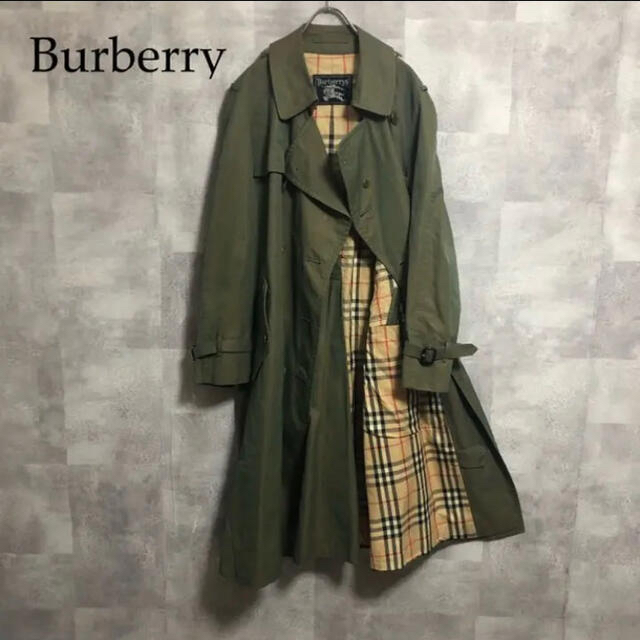 BURBERRY(バーバリー)のmeさん専用。Burberry PRORSUM 玉虫色　トレンチコート メンズのジャケット/アウター(トレンチコート)の商品写真