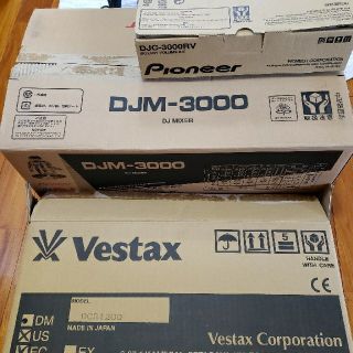 Pioneer - Pioneer DJM-3000 、Vestax DCR1200 セットの通販 by ...