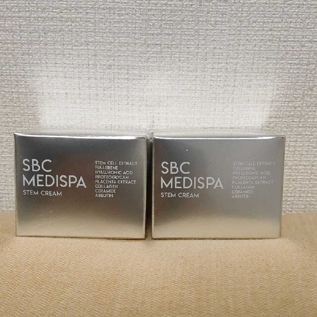 【新品未使用】SBC メディスパ　ステムクリーム　30g × 2個