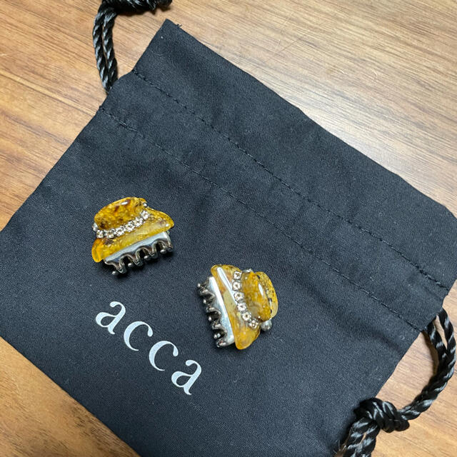 acca(アッカ)のacca ヘア　クリップ　2点　小 レディースのヘアアクセサリー(バレッタ/ヘアクリップ)の商品写真