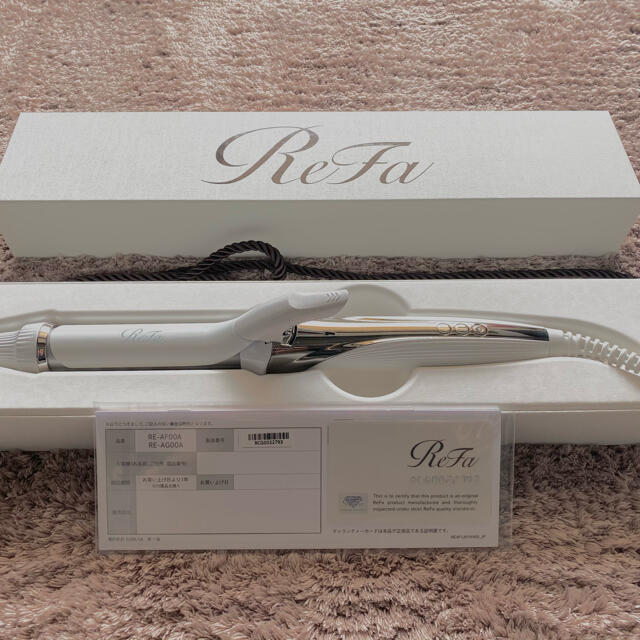 ReFa(リファ)の【新品未使用】ReFa CURL IRON リファ カールアイロン　26ミリ スマホ/家電/カメラの美容/健康(ヘアアイロン)の商品写真