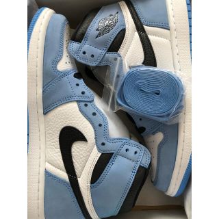 ナイキ(NIKE)のNIKE AJ1 university blue 26センチ(スニーカー)