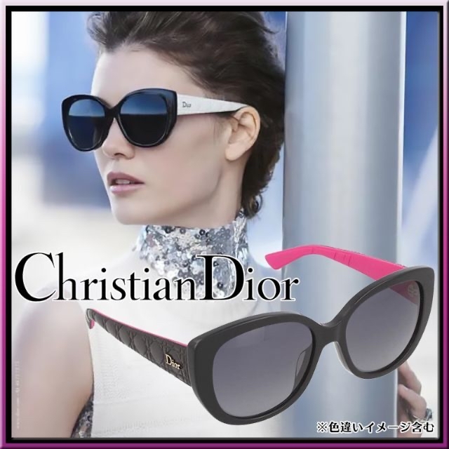 商品詳細状態新品★セレブ愛用★Dior lady 1R サングラス*BLACK PINK*