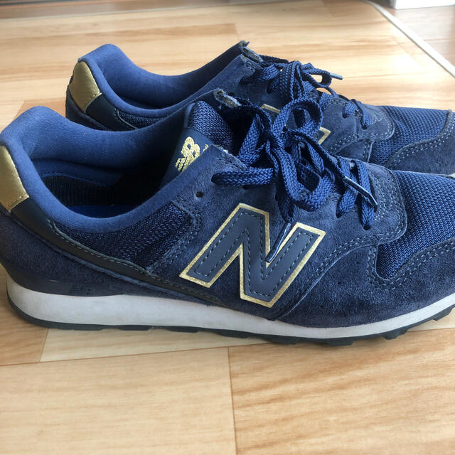 New Balance(ニューバランス)のニューバランス　996 ネイビー ゴールド レディースの靴/シューズ(スニーカー)の商品写真