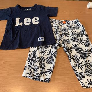 リー(Lee)のLee Tシャツ　パイナップル　半ズボン(Tシャツ/カットソー)