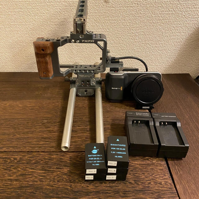 BMPCC シネマカメラ TILTAリグ付き Blackmagic