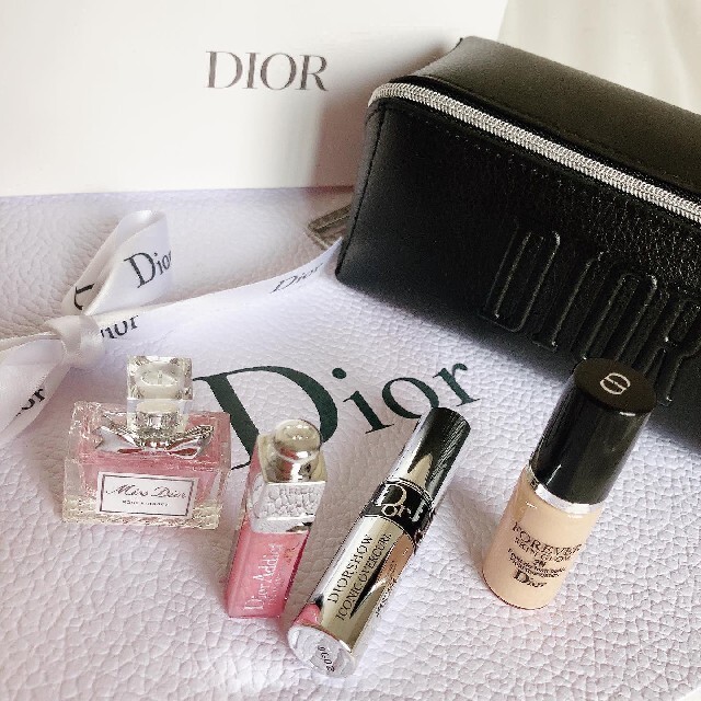 Dior ミニコスメ+スクエアポーチ セット