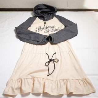 バーバリー(BURBERRY)の■BURBERRY　ワンピース　白　レディース　38(ひざ丈ワンピース)