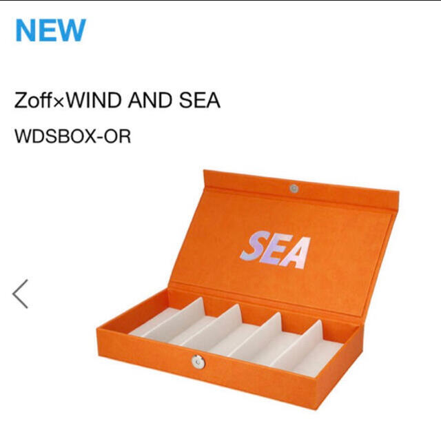 SEA(シー)の即日発送　zoff windandsea メガネケース レディースのファッション小物(サングラス/メガネ)の商品写真