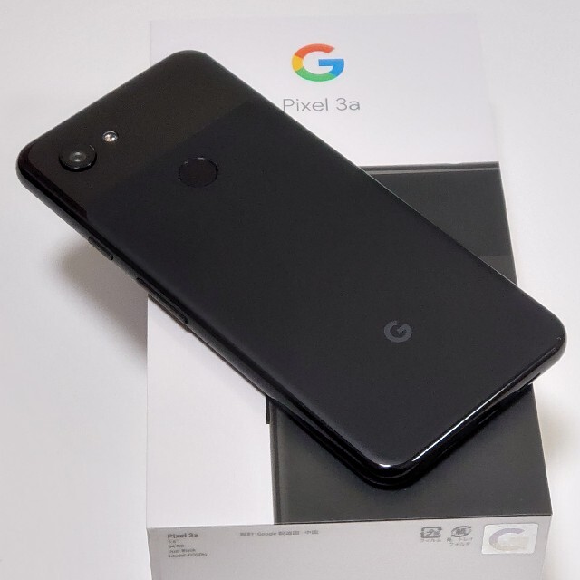 スマートフォン本体SIMフリー版 Google Pixel 3a