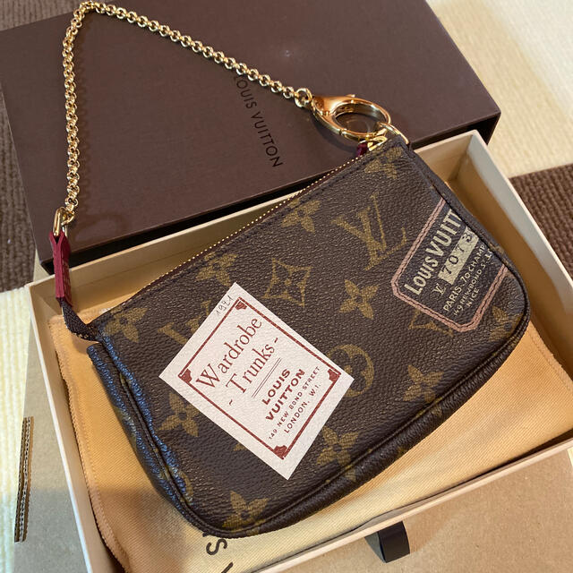 魅力の LOUIS VUITTON - ルイヴィトン ミニ・ポシェット・アクセソワール アクセサリーポーチ ポーチ 魅力の LOUIS VUITTON - ルイヴィトン ミニ・ポシェット・アクセソワール アクセサリーポーチ ポーチ