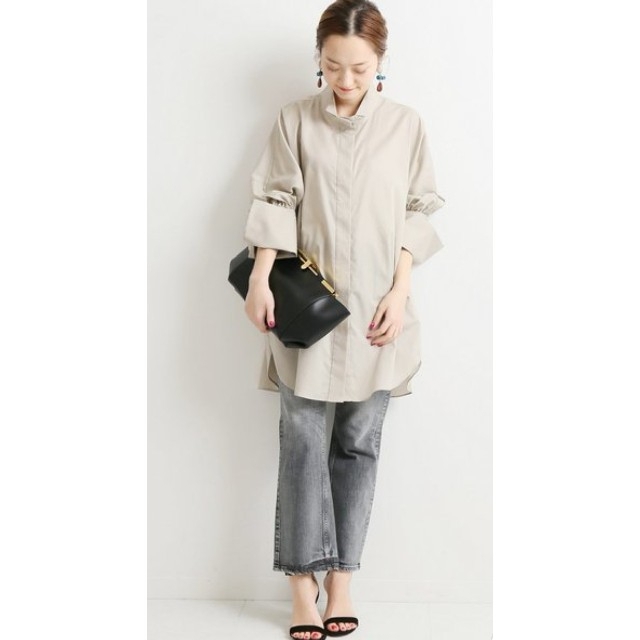 IENA - VERMEIL par iena 高密度ブロードドルマンスリーブシャツの通販