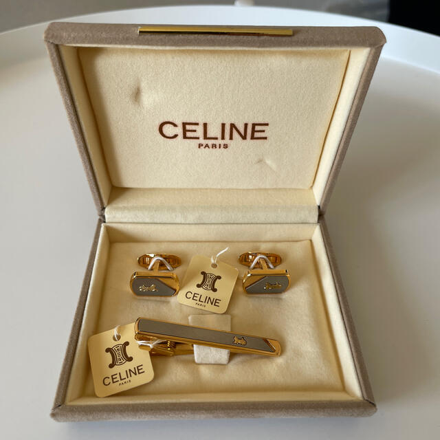 ✳︎CELINE✳︎ カフスボタン タイピン