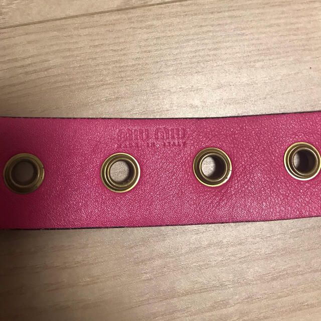 miumiu(ミュウミュウ)のmiumiu ベルト レディースのファッション小物(ベルト)の商品写真