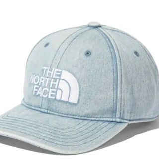 ザノースフェイス(THE NORTH FACE)の新品　サイズフリー　ノースフェイス　ブリーチデニム　キャップ(キャップ)