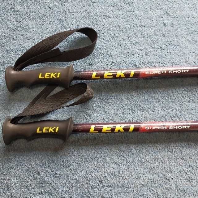 LEKI(レキ)のLEKI　トレッキングポール　MAKALU SUPER SHORT スポーツ/アウトドアのアウトドア(登山用品)の商品写真
