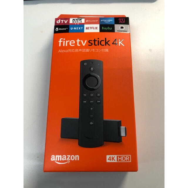 fire tv stick 4k スマホ/家電/カメラのテレビ/映像機器(映像用ケーブル)の商品写真