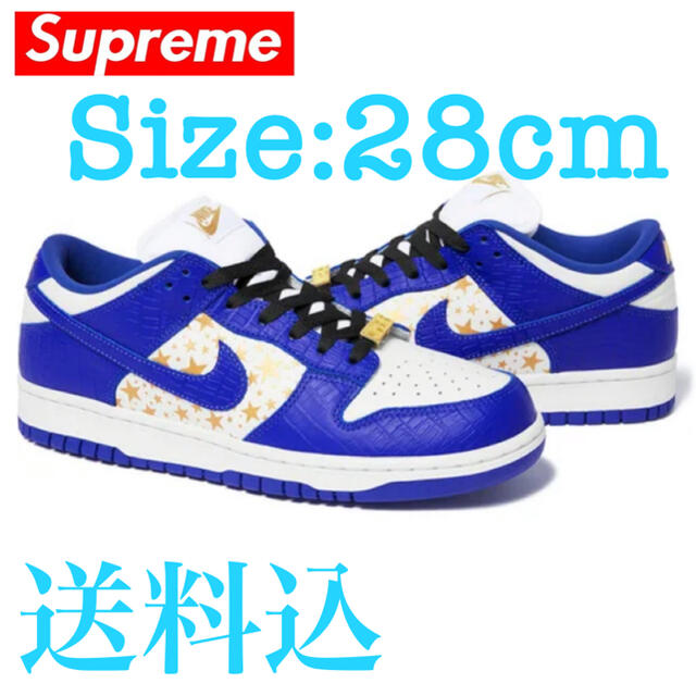 Supreme(シュプリーム)の28cm Supreme®/Nike® SB Dunk Low ダンク メンズの靴/シューズ(スニーカー)の商品写真