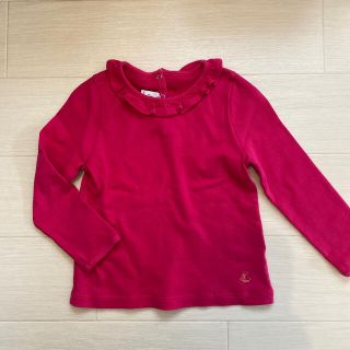 プチバトー(PETIT BATEAU)のPETIT BATEAU プチバトー  ロンT トップス　カットソー  86cm(シャツ/カットソー)